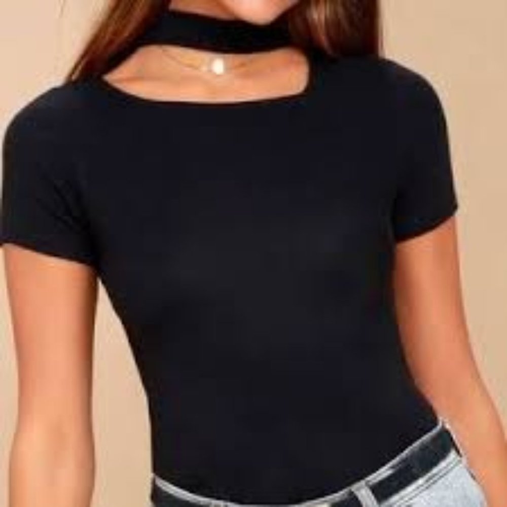 Free People We The Free Bright Lights Choker Top
